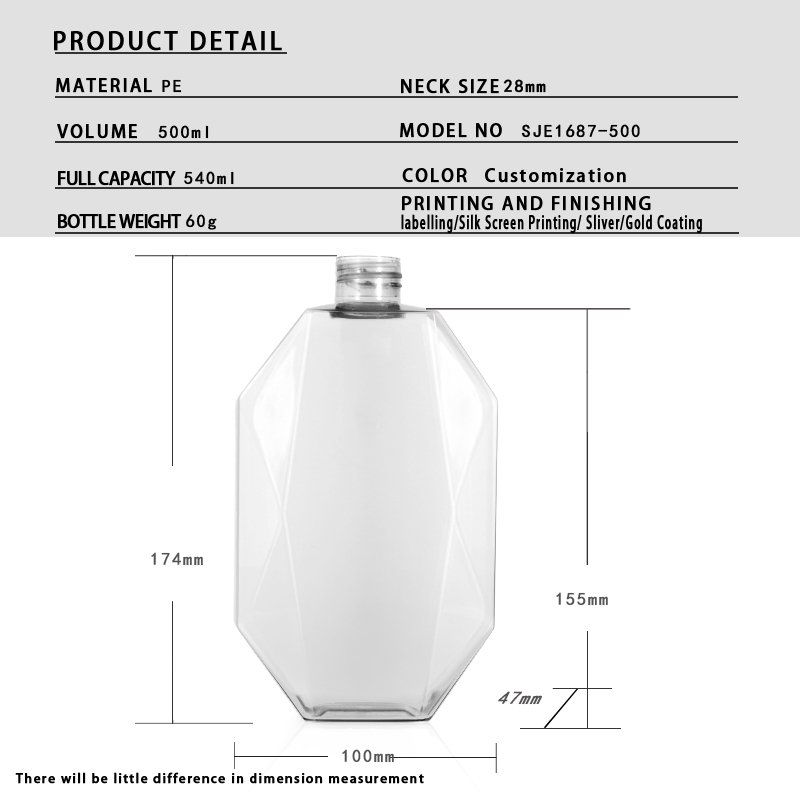 SJE1687-500 Technical Drawing 1